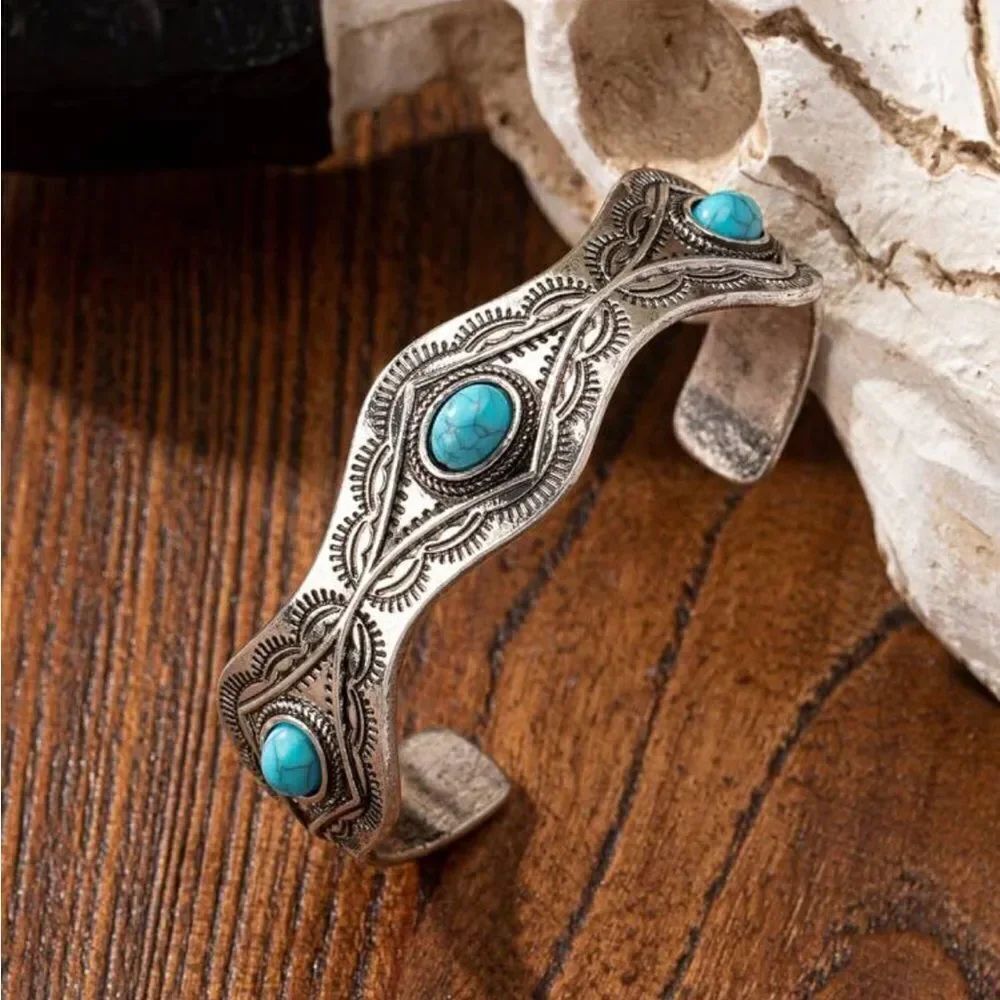 Turquoise bangle #1744